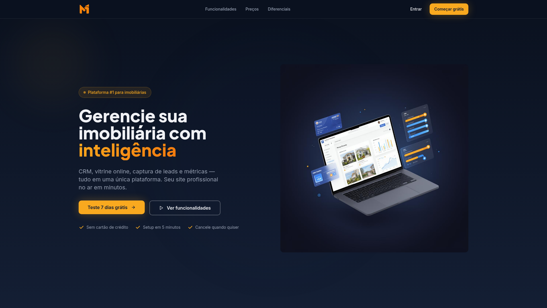 Preview da plataforma imobiliária Moradax desenvolvida pela Zorzetto Labs